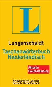 Langenscheidt Taschenwörterbuch Niederländisch: Niederländisch-Deutsch/Deutsch-Niederländisch: NiederlÃ¤ndisch - Deutsch / Deutsch - NiederlÃ¤ndisch. ... Wendungen (Langenscheidt Taschenwörterbücher)