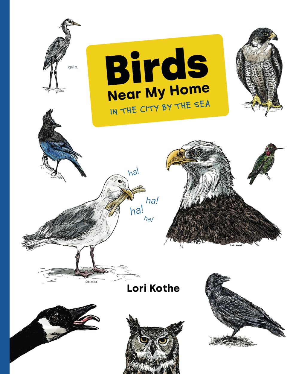 Birds Near My Home in the City by the Sea