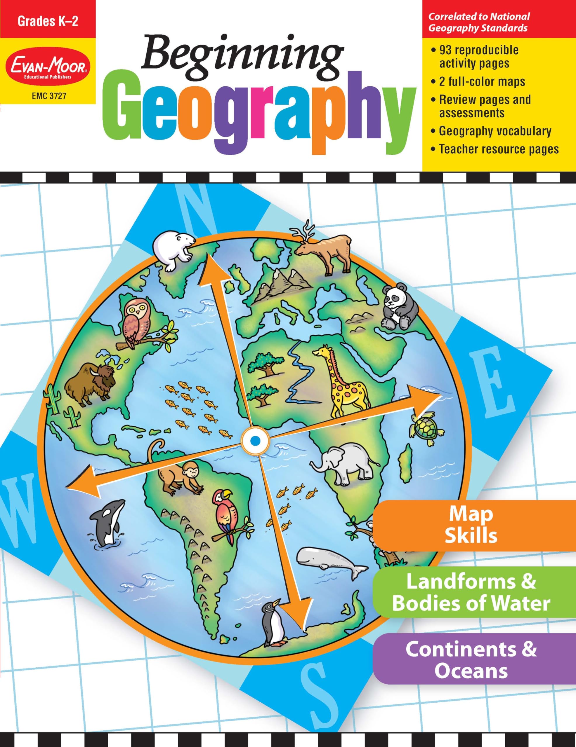 Beginning Geography: Grades K-2 (Beginning Geography (Evan-Moor))