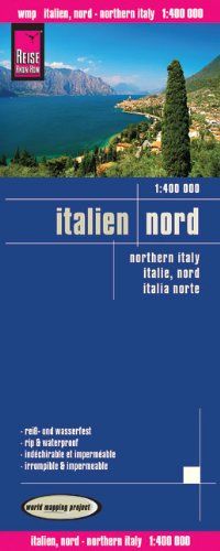 Reise Know-How Landkarte Italien, Nord (1:400.000): world mapping project