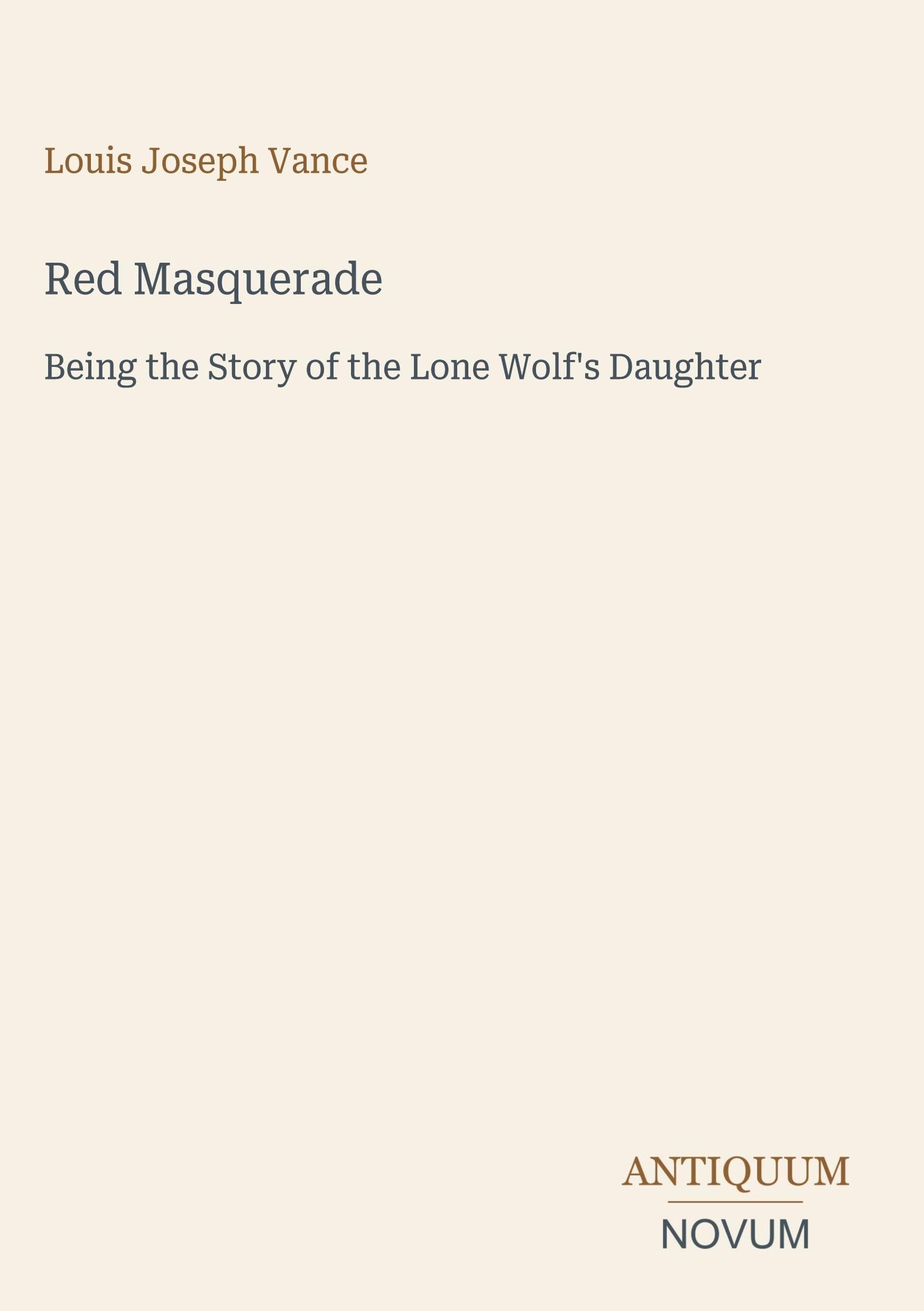 Red Masquerade