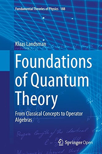 Foundations of Quantum Theory: From Classical Concepts to Operator Algebras (Fundamental Theories of Physics, Band 188)