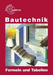 Bautechnik Formeln und Tabellen