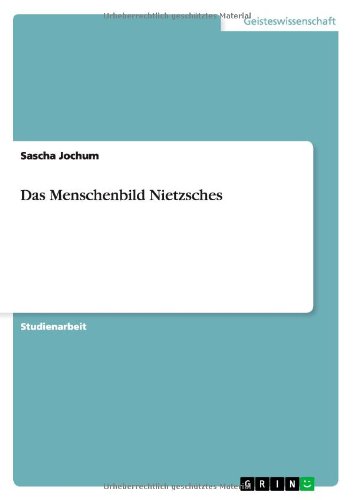 Das Menschenbild Nietzsches