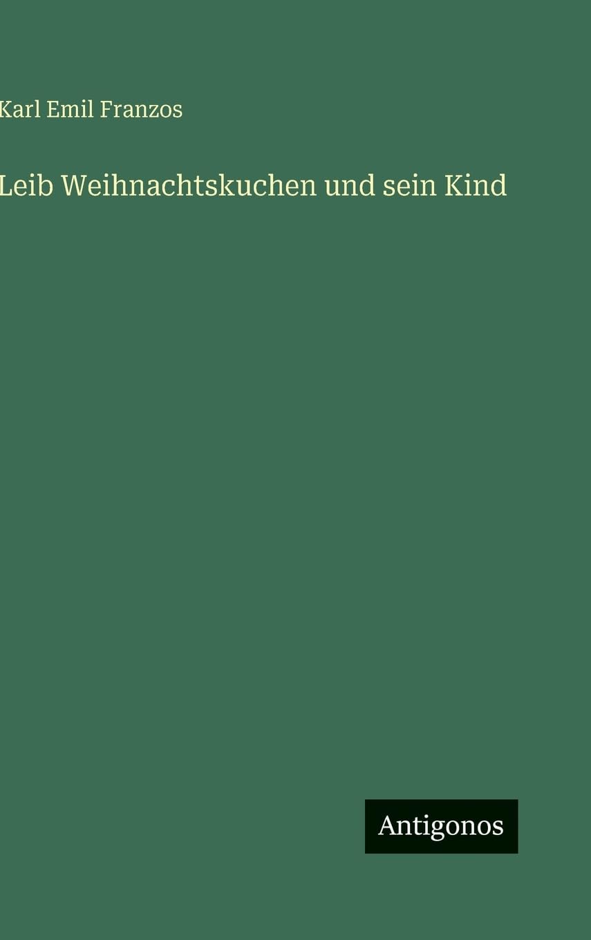 Leib Weihnachtskuchen und sein Kind