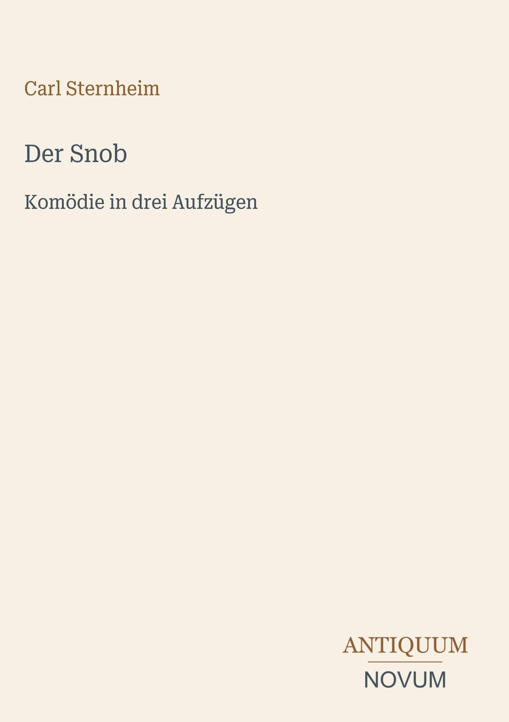 Der Snob