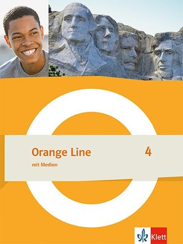 Orange Line 4: Schulbuch mit Medien (fester Einband) Klasse 8 (Orange Line. Ausgabe ab 2022)