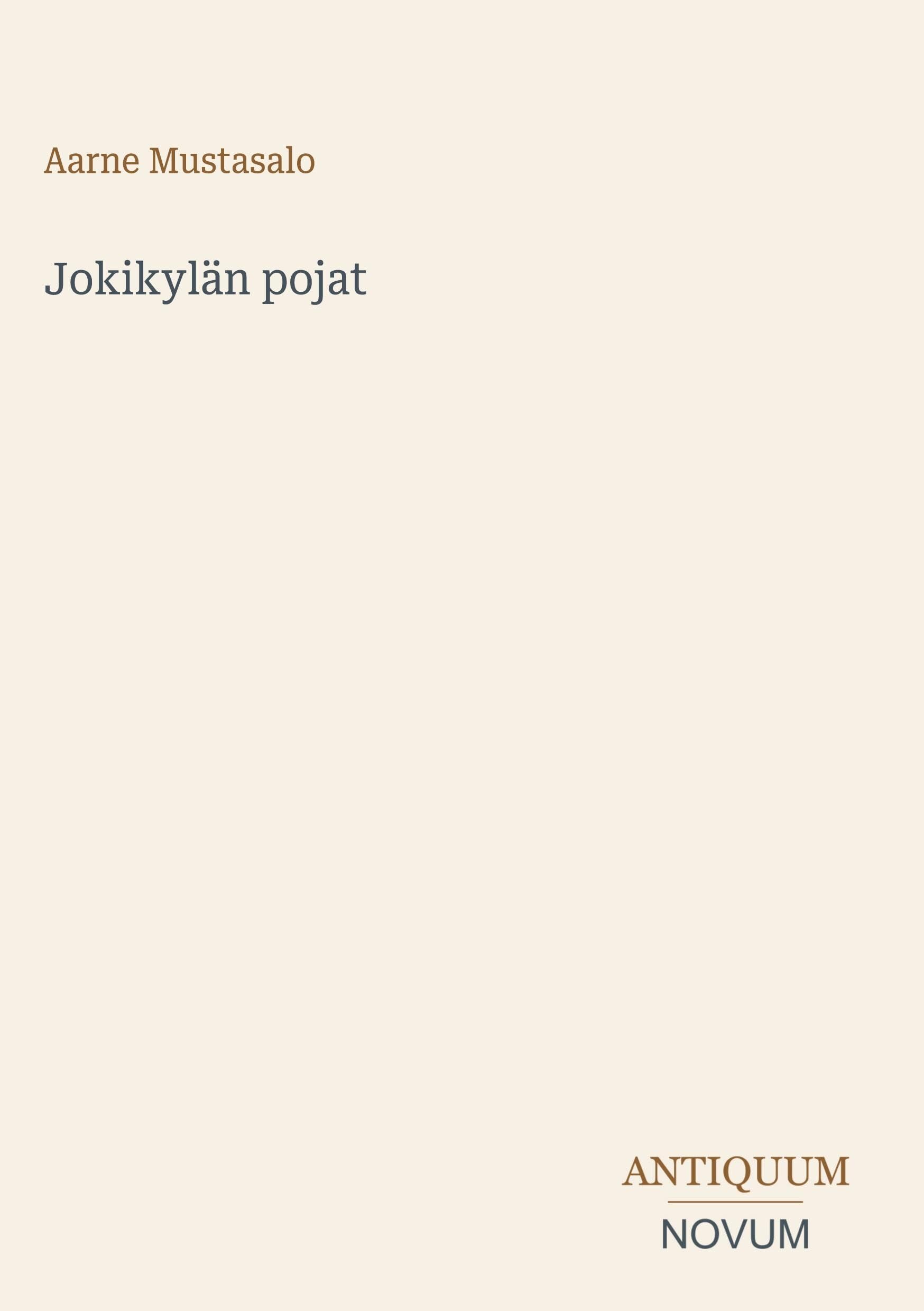 Jokikylän pojat