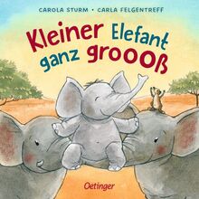 Kleiner Elefant ganz groooß