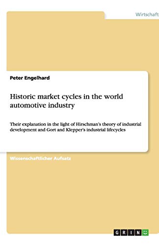 Historic market cycles in the world automotive industry: Their explanation in the light of Hirschman's theory of industrial development and Gort and Klepper's industrial lifecycles