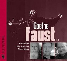 Goethe Faust: 2 CDs im Geschenk-Schuber (Ohreule): Faust. Mephistopheles von Fred Düren (Sprecher), Jörg Gudzehn (Sprecher) | Buch | Zustand gut