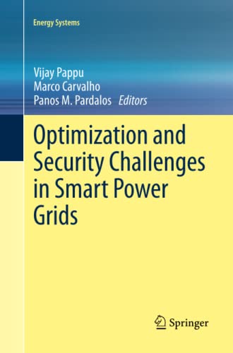 Optimization and Security Challenges in Smart Power Grids (Energy Systems)