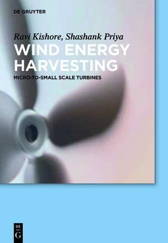 Wind Energy Harvesting: Micro-to-Small Scale Turbines (De Gruyter Textbook)