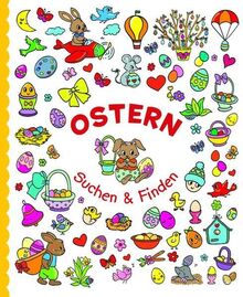 Ostern - Suchen & Finden: mit 6 lustigen Wimmelbildern