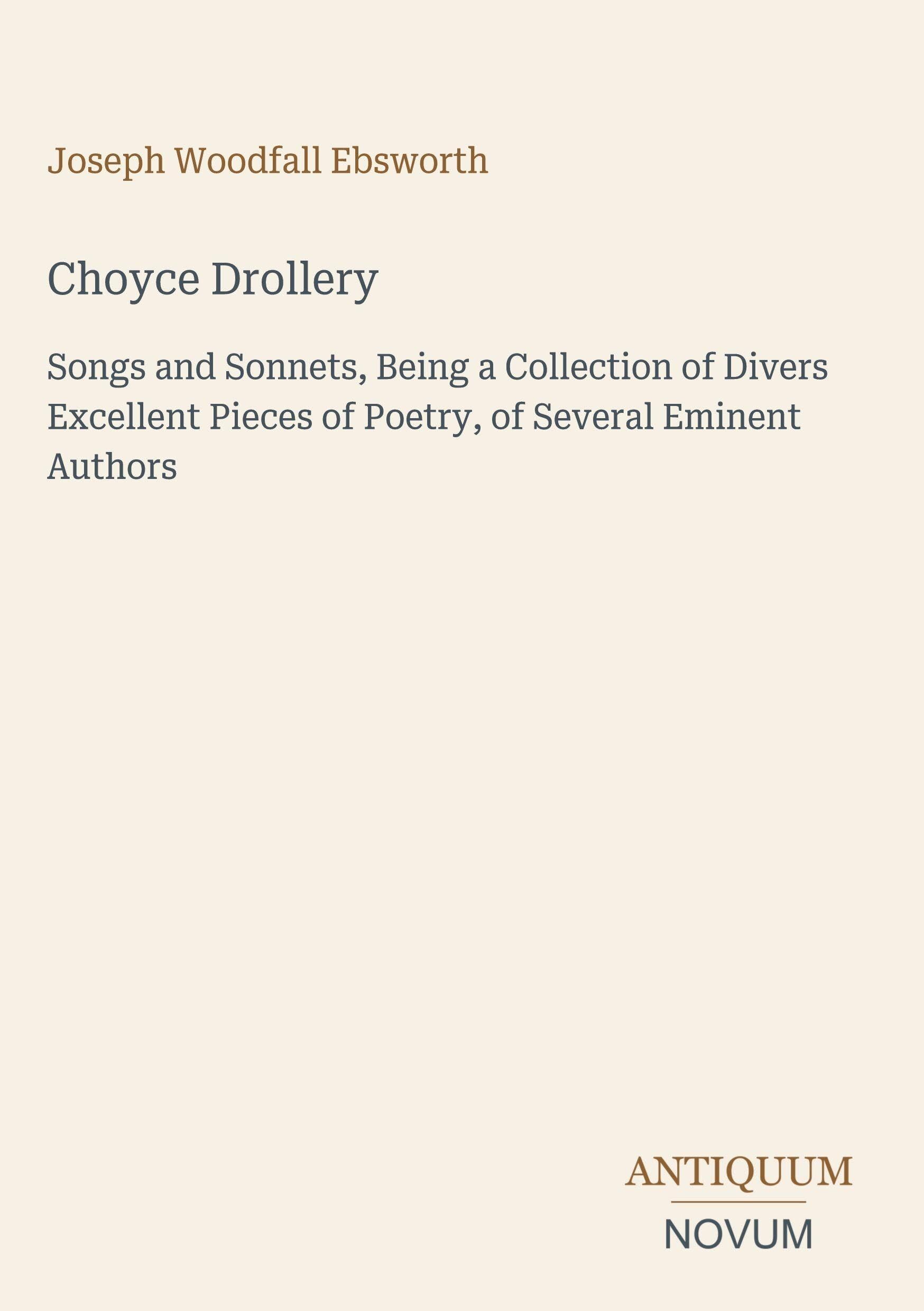 Choyce Drollery