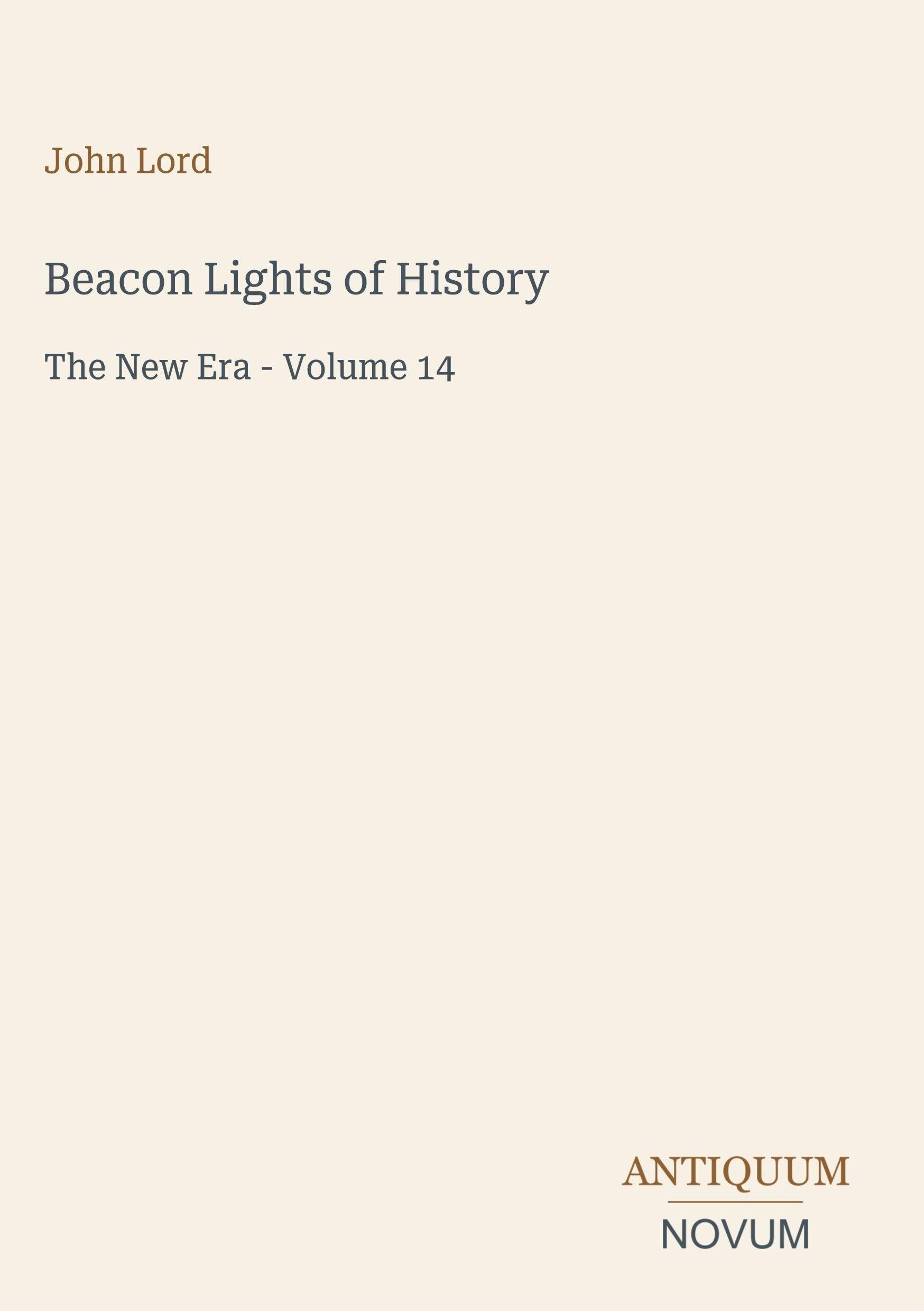 Beacon Lights of History