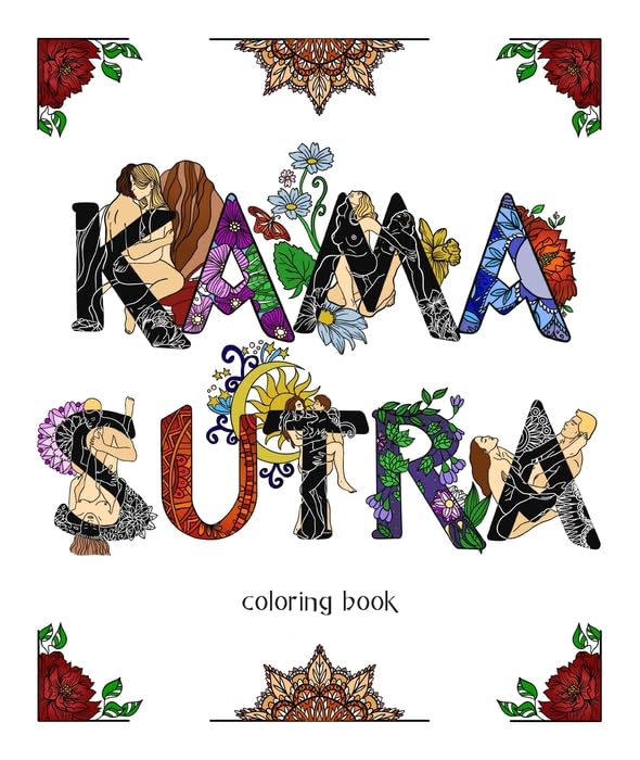 KAMASUTRA coloring book (DickObraz Adult Coloring Series)