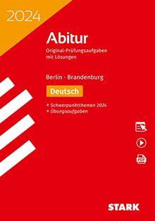 STARK Abiturprüfung Berlin/Brandenburg 2024 - Deutsch (STARK-Verlag - Abitur-Prüfungen)