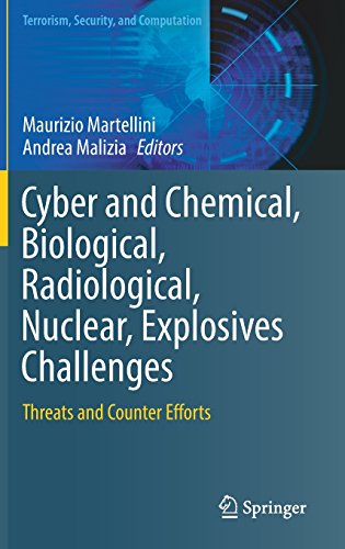 Cyber and Chemical, Biological, Radiological, Nuclear, Explosives Challenges: Threats and Counter Efforts (Terrorism, Security, and Computation)