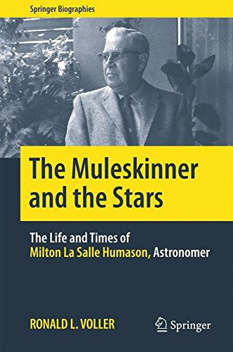 The Muleskinner and the Stars: The Life and Times of Milton La Salle Humason, Astronomer (Springer Biographies)