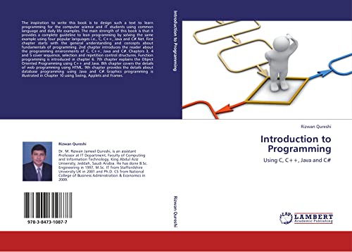 Introduction to Programming: Using C, C++, Java and C#