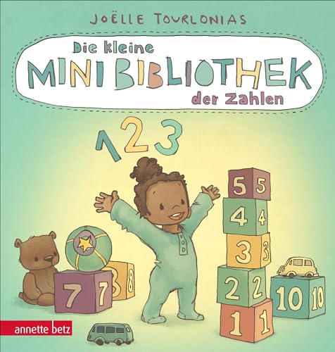Tourlonias Joëlle Die kleine Mini-Bibliothek der Zahlen - Ein zauberhaftes Pappbilderbuch zum Zählenlernen und Entdecken für Kinder ab 24 Monaten (Die große Mini-Bibliothek der Wörter)