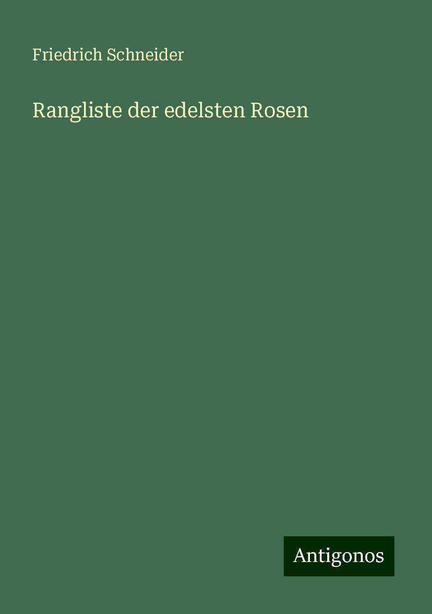 Rangliste der edelsten Rosen