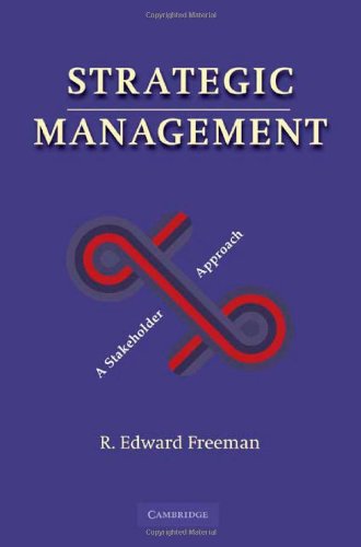 R Freeman Strategic Management, A Stakeholder Approach