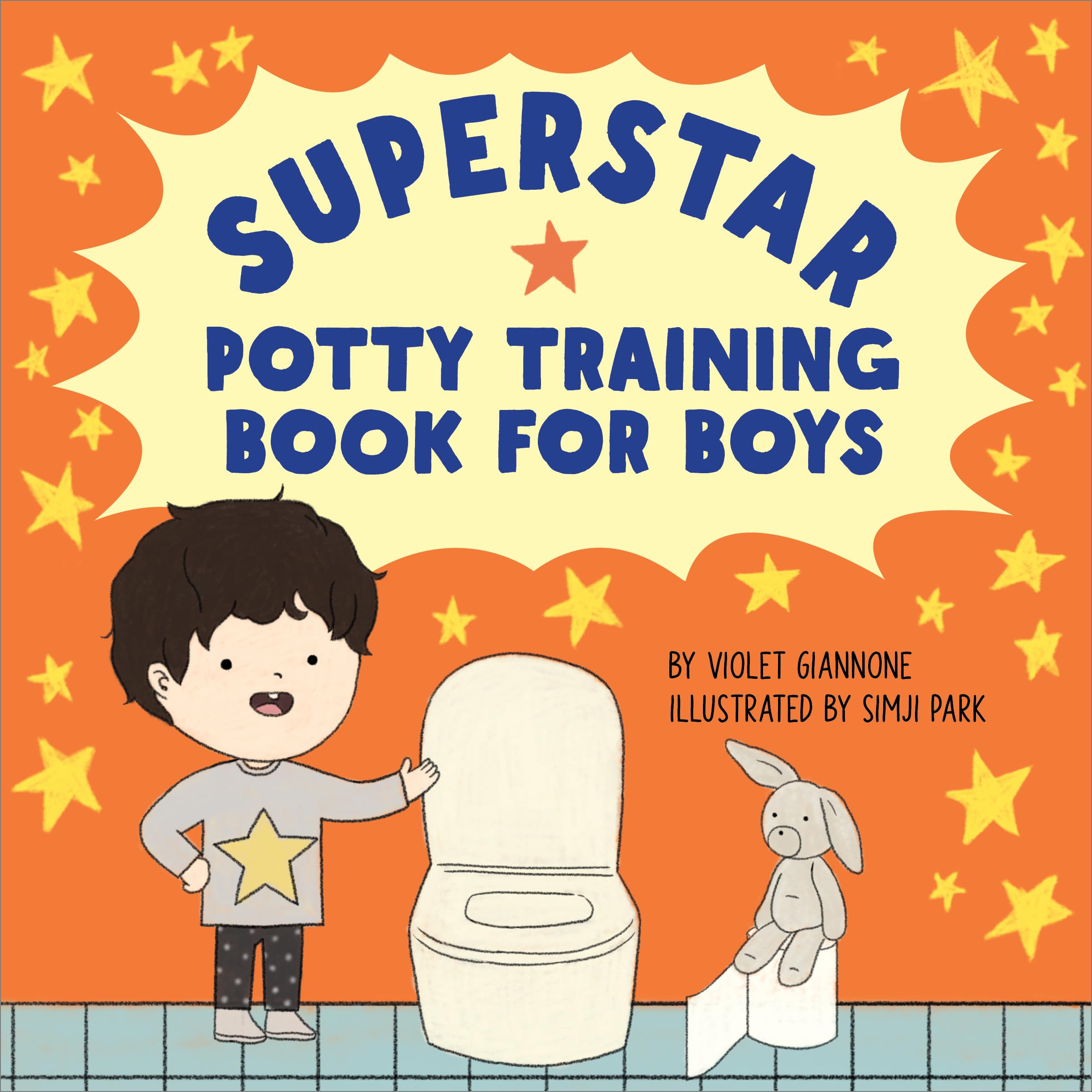 Violet Giannone R.N. Superstar Potty Training Book For Boys