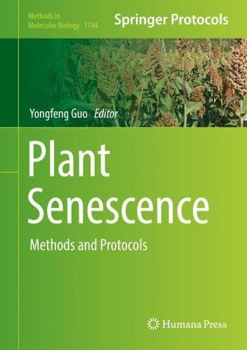 Plant Senescence: Methods and Protocols (Methods in Molecular Biology, Band 1744)