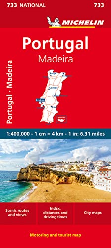 Die Buchhandlung in Oelde hat das Buch Michelin Portugal Madeira: Straßen- und Tourismuskarte 1:400 000 (MICHELIN Nationalkarten)