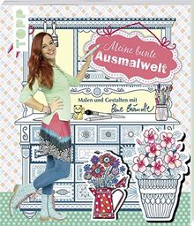 Meine bunte Ausmalwelt: Malen und Gestalten mit Bine Brändle