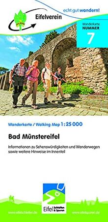 WK Bad Münstereifel: Wanderkarte Nr. 7 des Eifelvereins: Wanderkarte Nr. 7 des Eifelvereins (1:25.000) (Karten des Eifelvereins)