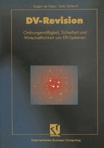 DV-Revision: Ordnungsmäßigkeit, Sicherheit und Wirtschaftlichkeit von DV-Systemen (Zielorientiertes Business Computing)