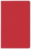 Taschenkalender Pluto geheftet PVC rot 2022: Terminplaner mit Monatskalendarium und Uhrzeit. Dünner Buchkalender - wiederverwendbar. 1 Monat 2 Seiten. 8,7 x 15,3 cm