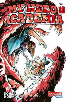 My Hero Academia 18: Die erste Auflage immer mit Glow-in-the-Dark-Effekt auf dem Cover! Yeah!