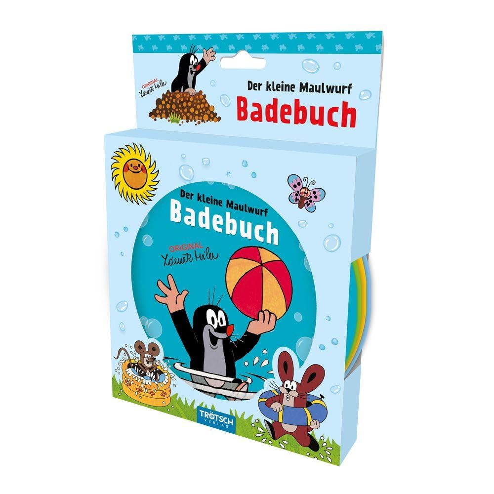 TRÖTSCH - Der kleine Maulwurf Badebuch : Spiel und Spaß für Kinder ab 3 Monaten: Kinderbuch Badebuch Spielbuch Entdeckerbuch