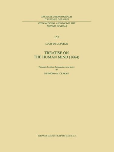 Treatise on the Human Mind (1666) (International Archives of the History of Ideas Archives internationales d'histoire des idées, Band 153)