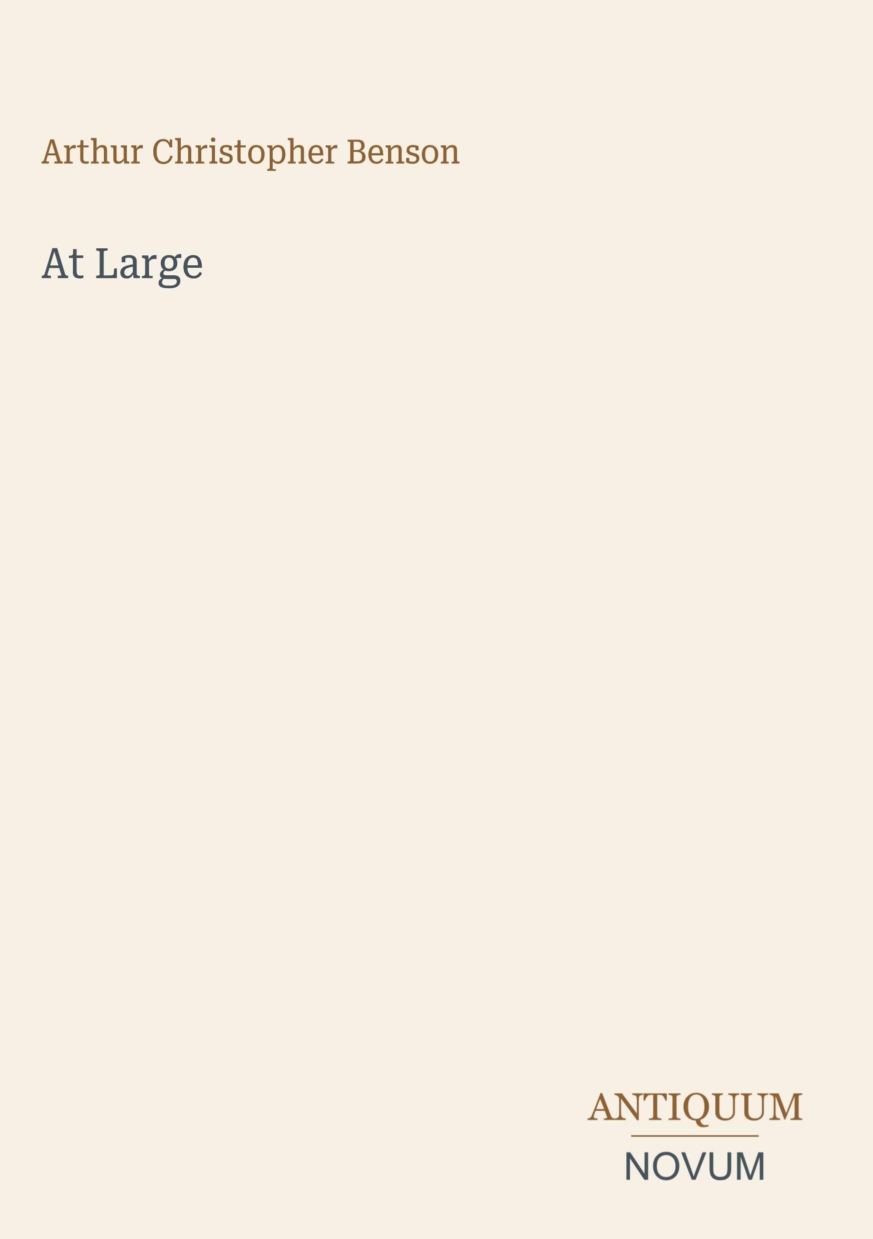 At Large
