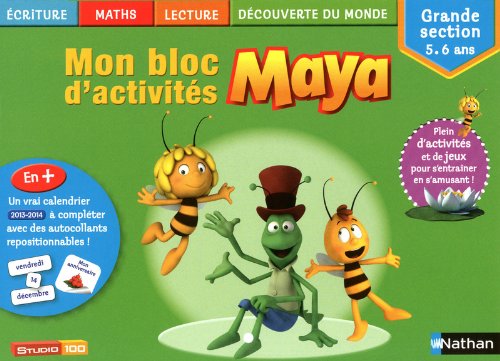 Mon Bloc Activites Maya Gs: Grande Section 5-6 Ans