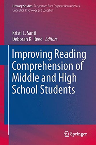 Improving Reading Comprehension of Middle and High School Students (Literacy Studies)