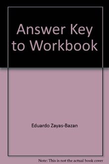 Answer Key to Workbook