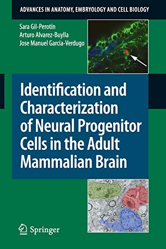 Identification and Characterization of Neural Progenitor Cells in the Adult Mammalian Brain (Advances in Anatomy, Embryology and Cell Biology) ... Embryology and Cell Biology, 203, Band 203)