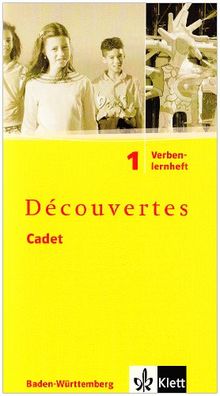 Découvertes Cadet. Das neue Lehrwerk speziell für jüngere Lerner: Découvertes Cadet 1. Das neue Lehrwerk speziell für jüngere Lerner / Verbenlernheft 5. Schuljahr: BD 1
