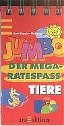 Mega-Ratespaß Tiere (Jumbo Taschenquiz)