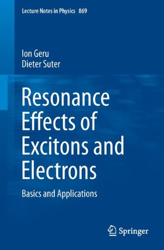 Resonance Effects of Excitons and Electrons: Basics and Applications (Lecture Notes in Physics)