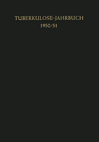 Tuberkulose-Jahrbuch 1950/51