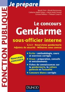 Le concours Gendarme sous-officier interne von Priet, Benoît, Boismoreau, Rénald | Buch | Zustand gut