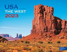 USA The West Kalender 2023 | Wandkalender USA The West/USA/Arizona/Kalifornien/Nevada im Großformat (58 x 45,5 cm) | Ein Kalender für Liebhaber des Westens: Großformat-Kalender 58 x 45,5 cm