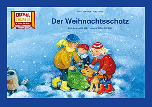 Der Weihnachtsschatz / Kamishibai Bildkarten: Eine Geschichte über verantwortliches Handeln. 10 Bildkarten für das Erzähltheater